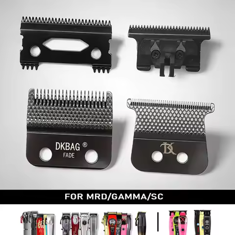 DLC Coated Zero-Gap T-Blade Original Replacement Trimmer Blade Compatible with MRD Gamma and SC Hair