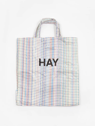 HAY - Multi Check Shopper (กระเป๋า กระเป๋าใส่ของ กระเป๋าใบใหญ่ ถุงใส่ของ )