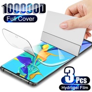 SamsungA16 3Pcs 1000D HD Clear Soft Hydrogel Film For Samsung Galaxy A16 A06 F06 4G 5G A56 A36 A26 F
