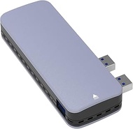 G-Storategy External SSD 1TB - Up to 1000MB/s - Both USB-C/USB-A - USB 3.2 Gen 2 (Compatible with PS