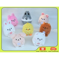 Stray Kids Egg Plush Mini Doll Keychain Han Hyunjin Bang Chan Cute Bag Charm