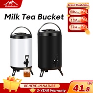 WTHB Milk Tea Bucket Outdoor Hot And Cold Stainless Steel Container For Water Coffee Juice Shop Home