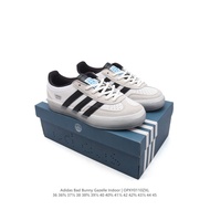 Bad Bunny x Adidas Gazelle Indoor Training Shoes Trendy Sports Board Shoes White Brown