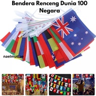 100 Countries Flag 100pcs World Country Flag/s Decorative Flag/s