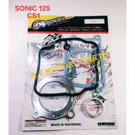 TOP SET PAKING TOPSET CYLINDER BLOCK SEHER SET OLD SONIC 125Oring HEAD Cs 1 CS1 HIGH QUALITY GUARANT