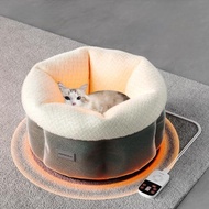 POPO電加熱貓窩冬天寵物貓咪狗窩封閉電熱毯智能恒溫冬季保暖發熱