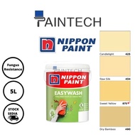 Nippon Easy Wash Paint Yellow Color (Interior) Cat Dinding - 5L