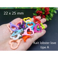 Lobster Claps Plastic Love Hook [1pcs]