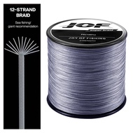 JOF | JOF 12 Strands Braided Fishing Line X12 Super Strong PE Line Fishing Wire 300/500/1000M Multif