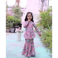 Baju kebaya kurung moden baju raya kanak kanak 2020