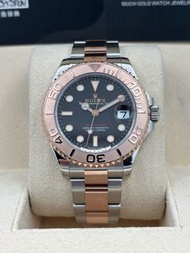 [SOLD OUT]二手 USED  ROLEX 勞力士 YACHT-MASTER 268621 黑色 2020年1月 全套 FULL SET