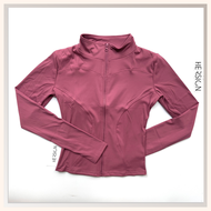 HERSIGN Áo khoác thể thao dài tay Áo tập gym Áo khoác dã ngoại Chạy bộ Đạp xe-AO26