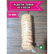 Toros Plastic Length 20 x 50cm 30 x 70cm 35 x 70cm 40 x 70cm Clear Plastic Crackers - 250 Grams