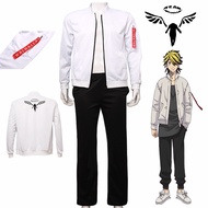 ❇❣Tokyo Revengers Keisuke Baji Team Valhalla Hanemiya Kazutora Cosplay Costume Embroidery Zipper Jac