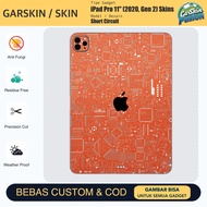 IPad Pro 11 inch Vinyl Skin (2020) Gen 2) Short Circuit Anti Scratch Protector Case | By Fusion | Co
