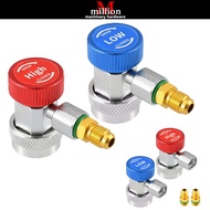 R134a AC Air Conditioner High Low Quick Coupler Adapter Connector Air Conditioning Manifold Gauge Ca