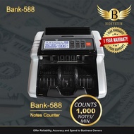 Bank Note Counter Biosystem Bank-588 Bank Money Note Counter Counting Machine Bank588 Bank 588
