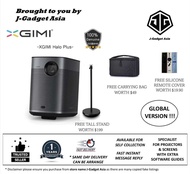 XGIMI HALO + PLUS Smart Projector c/w Free Desktop Pro Stand &amp; Carrying Bag (Latest Model) - 1 Year Local Warranty