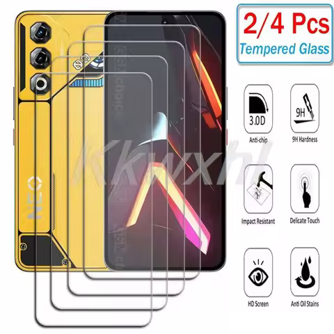 2-4PCS 9H HD Tempered Glass For ZTE Nubia Neo 3 GT 5G 6.8" Neo3GT Neo3 NubiaNeo2 Neo2 2 Screen Prote