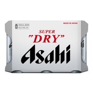 [1 Carton] Asahi Super Dry Beer (6x350ml)
