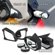 XMAX V1 V2 Side mirror integrated Yamaha XMAX 250 V2 side mirror XMAX 300 Convex Connected Sergeant Rear View Mirror