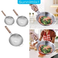 [Sunnimix1] Skimmer Ladle Spoon Multipurpose Skimmer Spoon for Frying Kitchen Restaurant