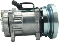 SD7H15 U4604 AC COMPRESSOR with Clutch Compatible for Caterpillar 4479 8109 8066 4658 U4640 U4479 76