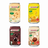 F&N SEASONS Drinks Can 300ml ( Soya Bean / Grass Jelly / Chrysanthemum / Water Chestnut )