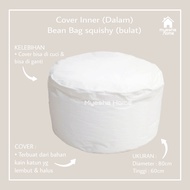MYESHA HOME - Cover Sofa Bean Bag Squishy / Sarung Sofa Bean Bag Bulat (TANPA ISI)