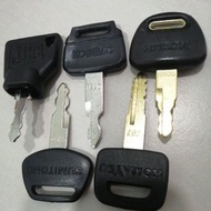 Excavator Komatsu Hitachi Kobelco Sumitomo JCB Key Multiple Type of key (price per unit)