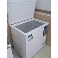 Freezer second atau bekas merek RSA ukuran 200 liter 