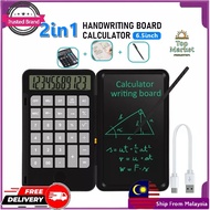 Rechargeable Small Portable Tablet Calculator With Notepad