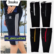 Tracksuit 3 suku | seluar sukan 3/4 | seluar futsal | tracksuit 3 quarter