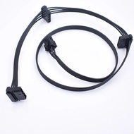 PERIPHERAL&SATA 6PIN to 3*IDE Molex 4 PIN/ 3*SATA Power supply Cable for Corsair RM850/HX850i/HX1000