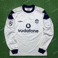 Jersey Manchester United MU Away 1999/2000/2001 Original LS Beckham