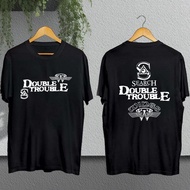 WINGS T-shirt WINGS Double Trouble Ii_search Wings_tag Gildan Rock Band Cotton Tshirt WINGS T-shirt
