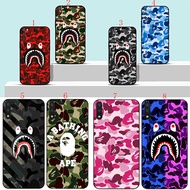 OPPO A94 A57 A77 A96 F5 F7 F9 Pro A7X A73 F11 Pro R9 s F1 Plus A9 2019 M8 bape camo Soft black phone