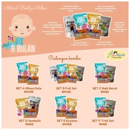 Izzly Baby Food Set 6 Months Above 6 Months And Above Baby Food Izliyah Kitchen Instant Oat Barli Po