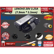 LENOVO 20V 3.25A (7.9mm*5.5mm) For ThinkPad Edge 11 13, E120 E125 E130 E135 E220 E220s Series Adapte