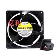 SanAce92WF 9WF0924H203 24V 0.35A A90L-0001-0577 9CM Fan