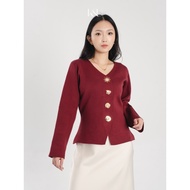 KUKAI | Ray Cardigan - Women's Knit Cardigan - Long Sleeve Knit Cardigan - Women's Classy Viscose Kn