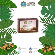 Argan Green Argan Oil Soap with Argan Oil, Ionic Clay, Grapeseed Oil and Rooibos