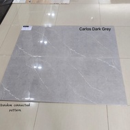 lantai Granit 60x120 valentino carlos Drak grey motif polished