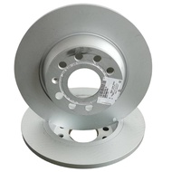 5Q0615601G REAR BRAKE DISC OF 2PCS FOR VW CC EOS GOLF MK5 GTI PASSAT B6 B7 TIGUAN SHARAN AUDI A3 Q3