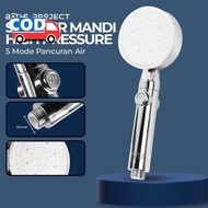 High Pressure Shower Head 5 Minimalist Design Shower Modes