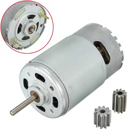 DC Motor 12V 30000 RPM for Children Electric Car RC Ride Baby Car Electric Motor RS550 Gearbox 10 Te