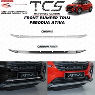 TCS PERODUA ATIVA CAR FRONT BUMPER TRIM GARNISH ACCESSORIES