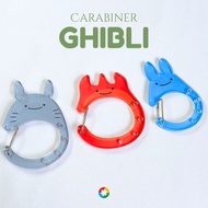 GANTUNGAN GHIBLI CARABINER - GHIBLI STUDIO CARABINER - TOTORO - CARABINER KEYCHAIN
