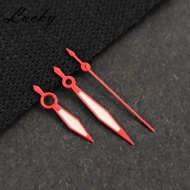 Red High Quality NH35 Watch Hands Green Luminous Watches Pointers Fit NH34/NH35/NH36/4R/7S Movement