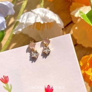 ️Bella star earring gold 18k plated ️